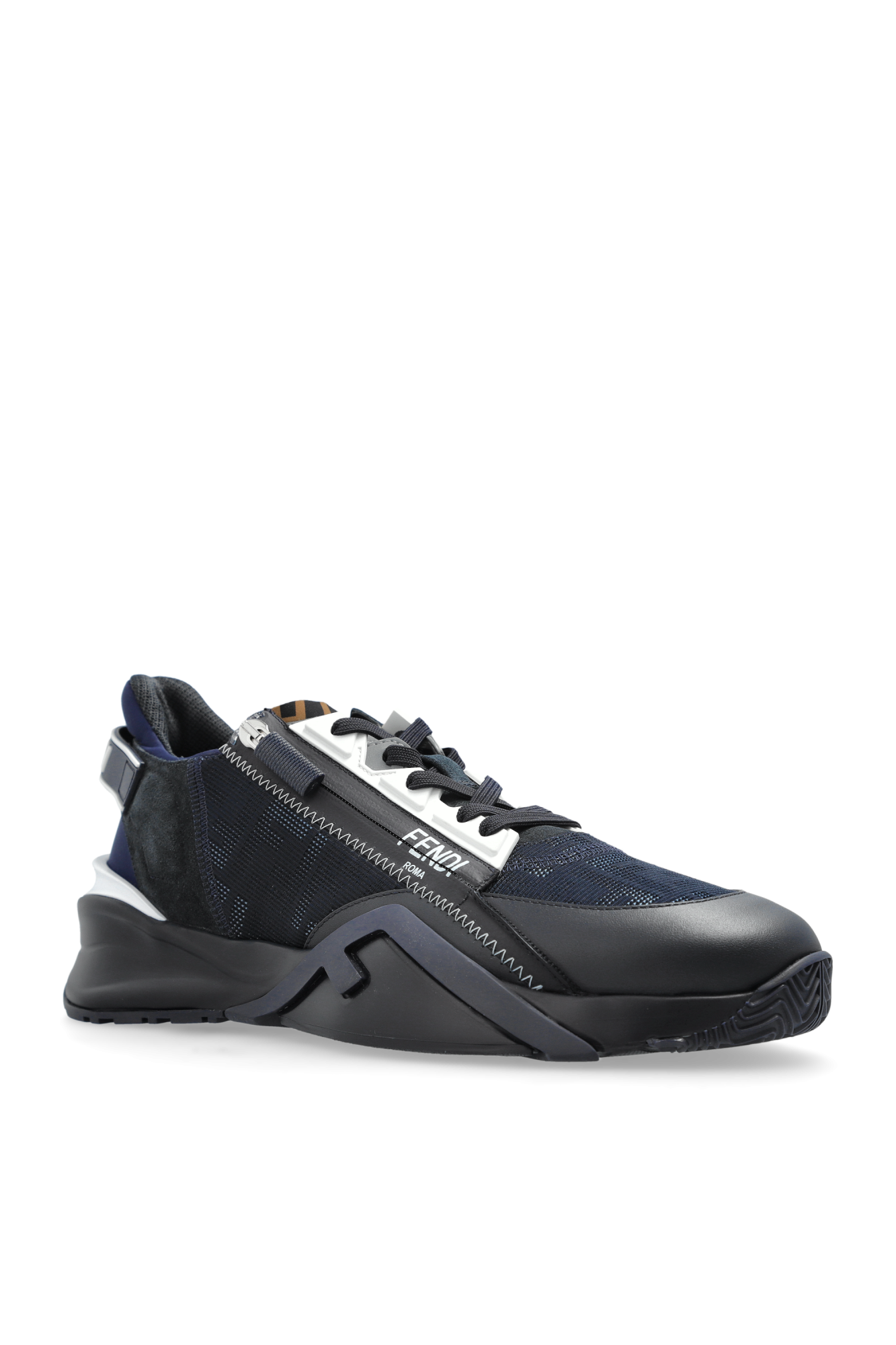 【FENDI】SNEAKERS◆7E1392AHHG Fendi Flow Sneakers Fabric Blue | Fendi